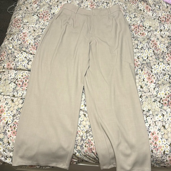 Abercrombie & Fitch Pants - Abercrombie Curve Love Wide Leg Trousers